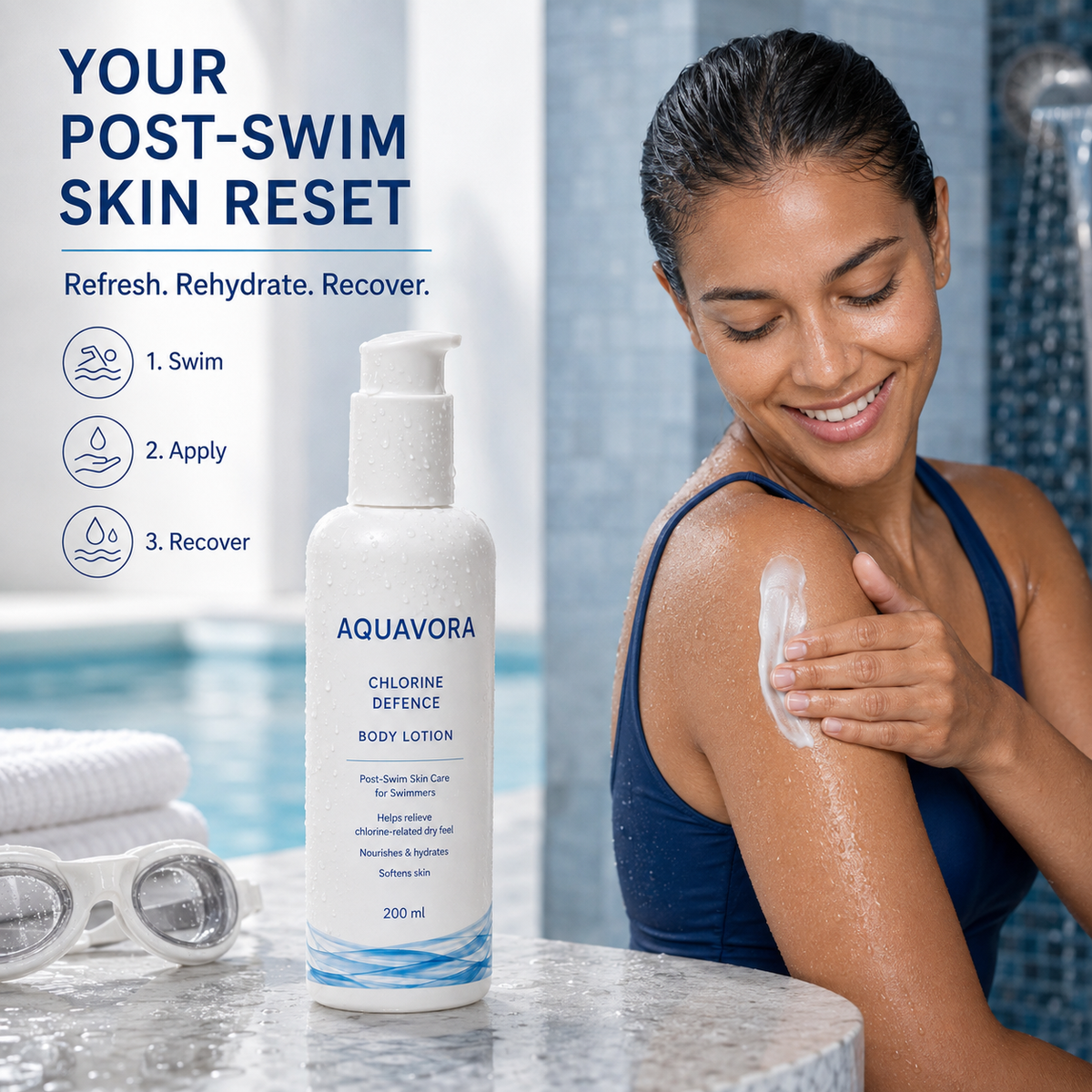 Post-Swim Body Lotion – Hydrate, Soothe & Restore