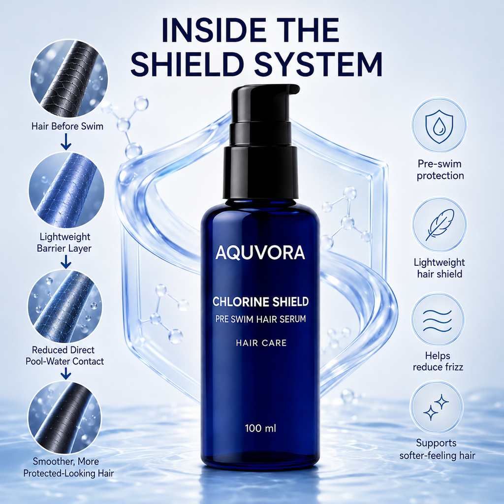 Pre-Swim Hair Protection Serum – Chlorine Defence